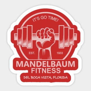 Mandelbaum Fitness Sticker